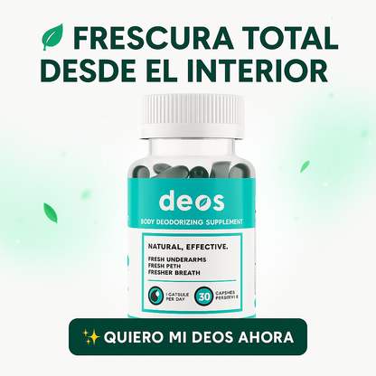 🌿 DEOS – Frescura Total desde el Interior ✨